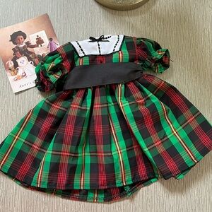 American Girl Addy’s Christmas Dress